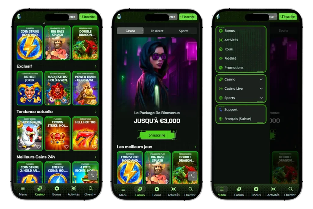 Matrix Casino app