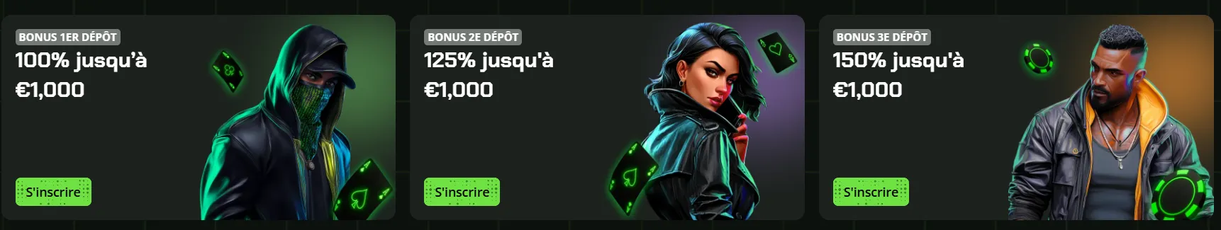 Matrix Casino bonus